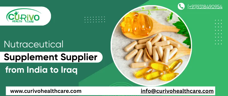 Nutraceutical Supplement Supplier from India to Iraq