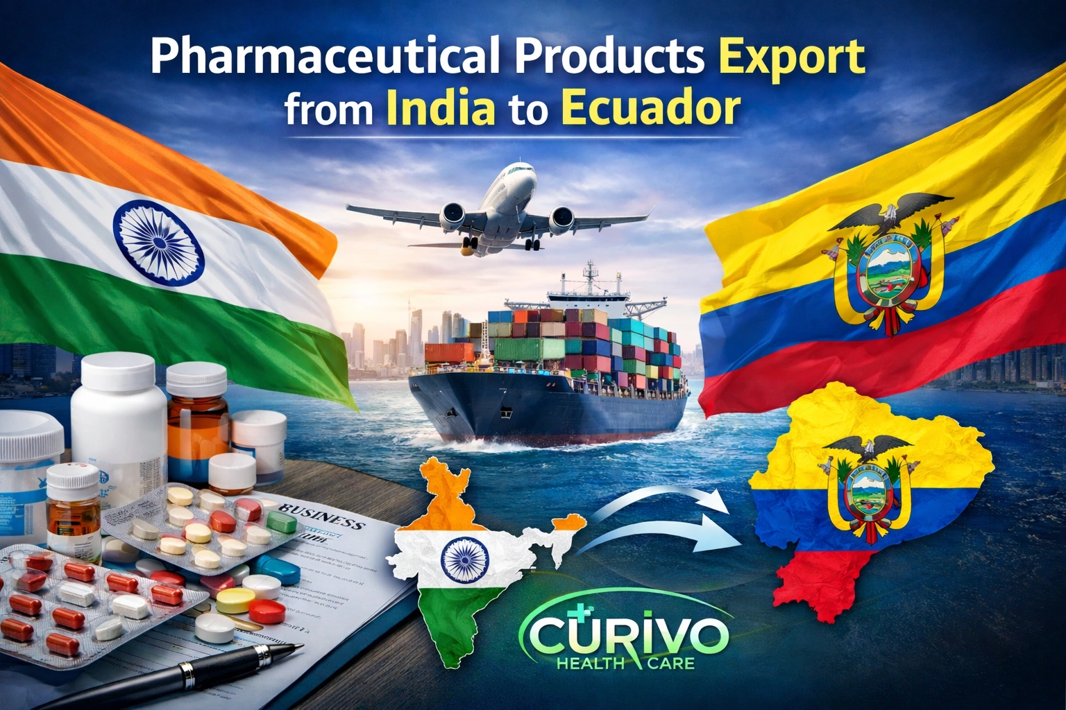 Pharmaceutical Products Export from India to Ecuador
