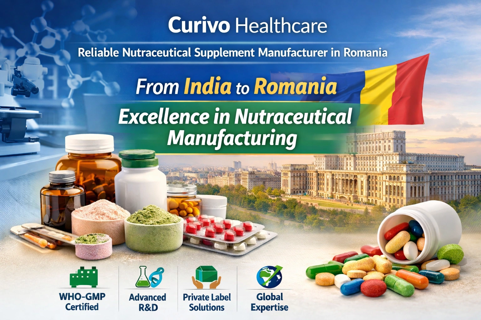 Nutraceutical Supplement Manufacturer in Romania