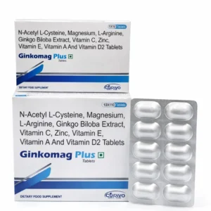 NAC, Ginkgo & L-Arginine Tablets