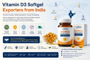 Vitamin D3 softgel capsule